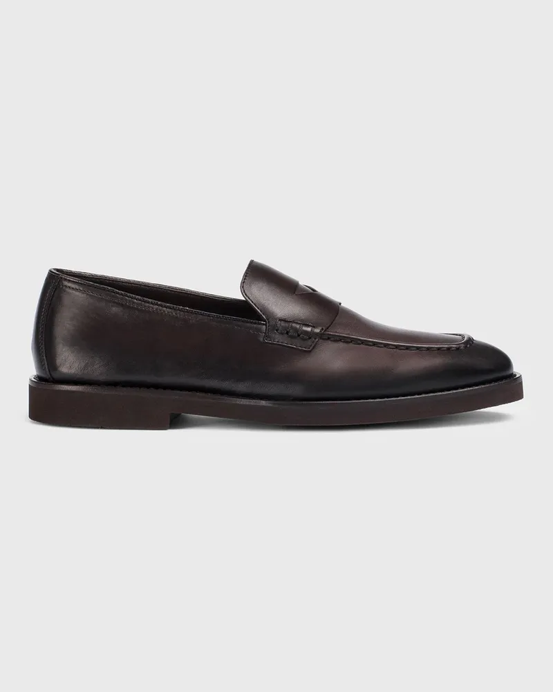 Doucal´s Mokassins herren Dark