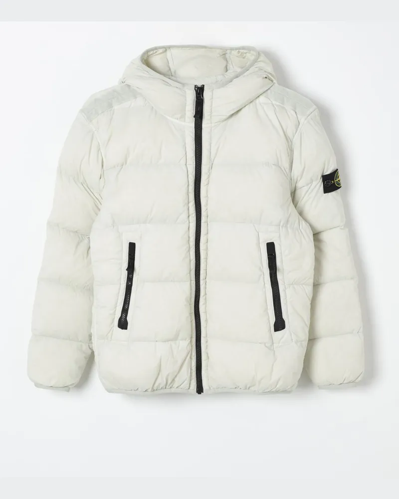 Stone Island Jacke kinder Weiß