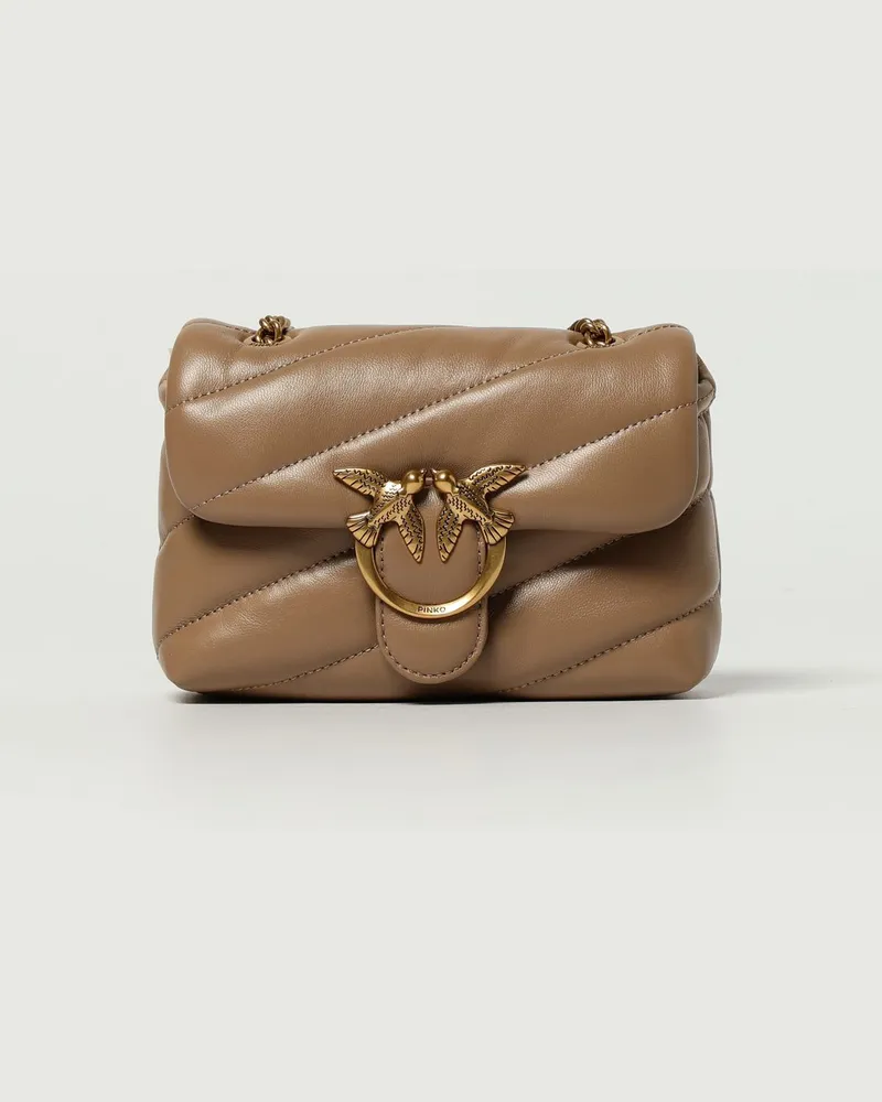 Pinko Schultertasche damen Biscuit