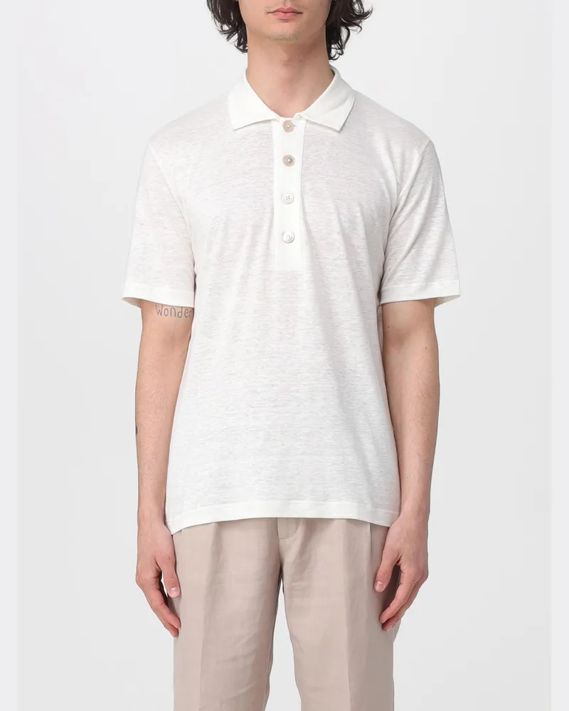 Eleventy Polo herren Weiß