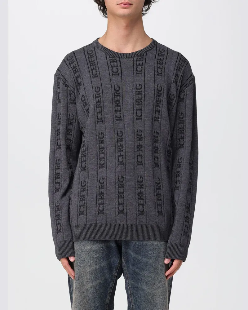 Iceberg Pullover herren Grau