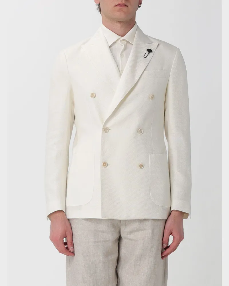 LARDINI Jacke herren Weiß