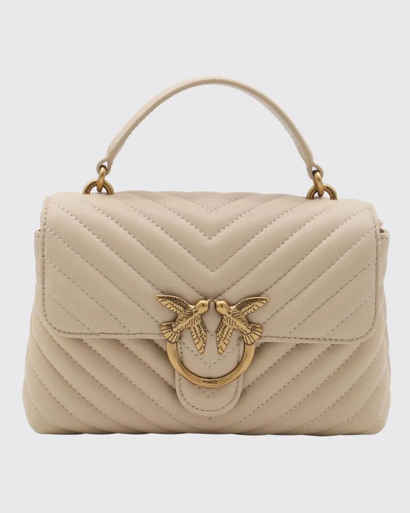 Pinko Handtasche damen Beige