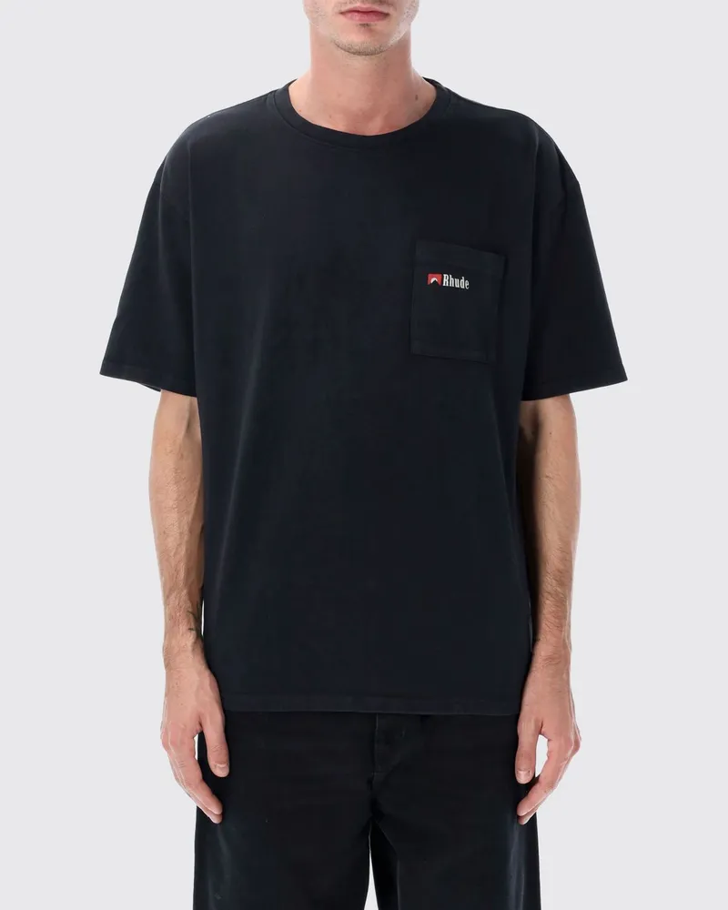 RHUDE T-shirt herren Schwarz