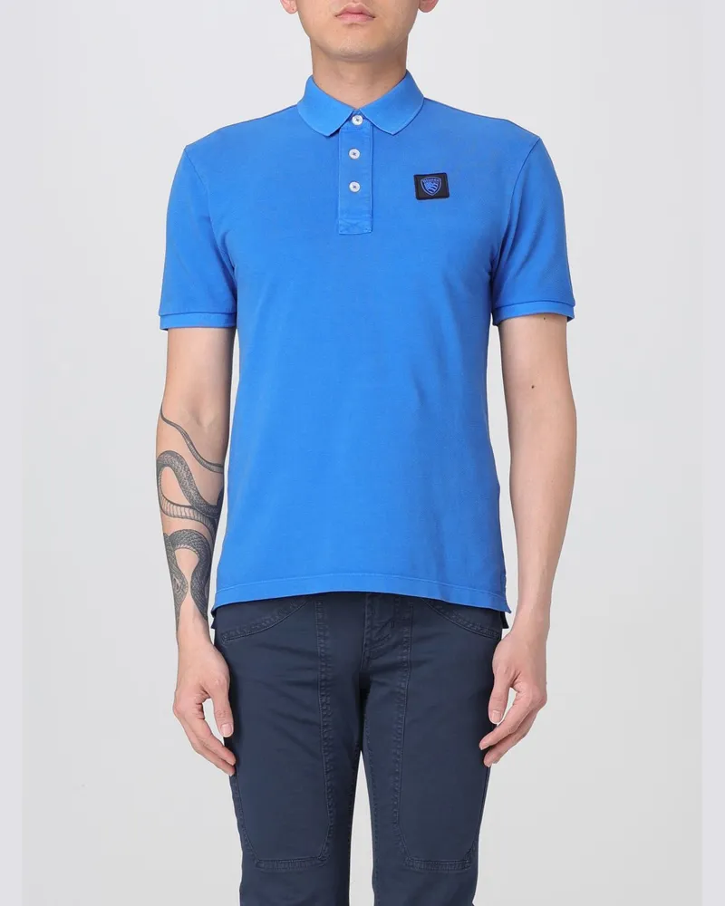 Blauer Polo herren Royal