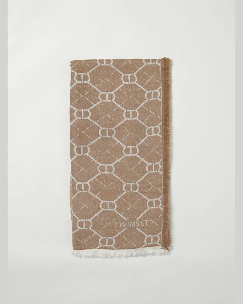 Twin-Set Schal damen Beige