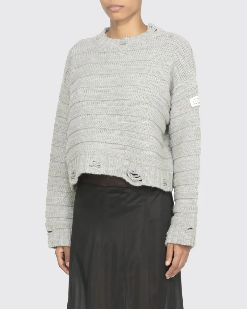 Maison Margiela Strickjacke damen Grau