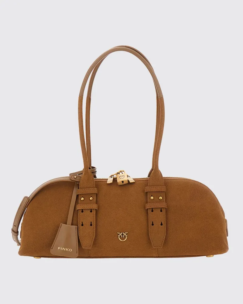 Pinko Schultertasche damen Braun