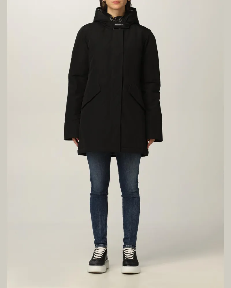 Woolrich Damen Jacke Schwarz