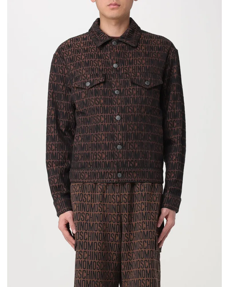 Moschino Jacke herren Braun