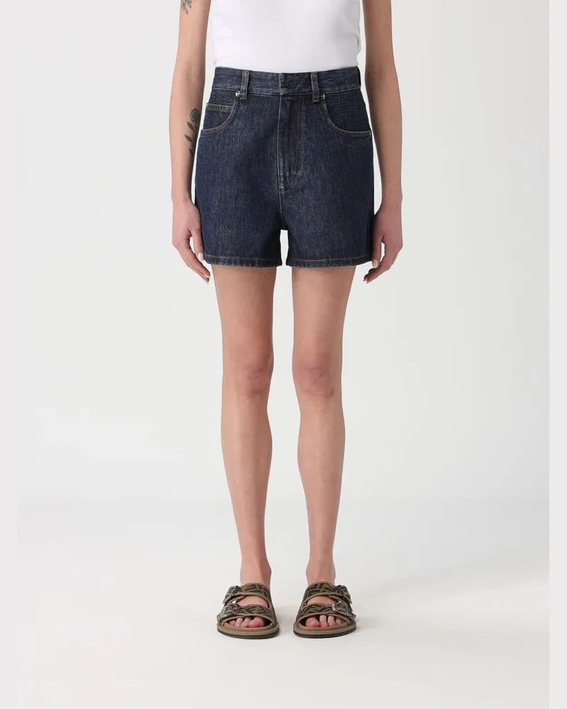 Fendi Hose damen Blau