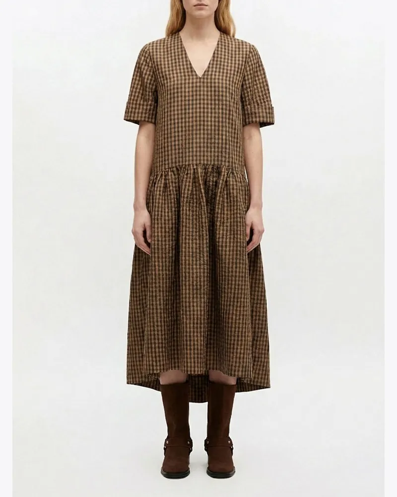 Ganni Kleid damen Braun