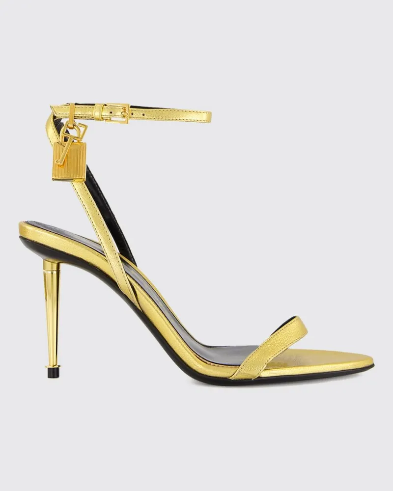 Tom Ford Sandalen mit absatz damen Gold
