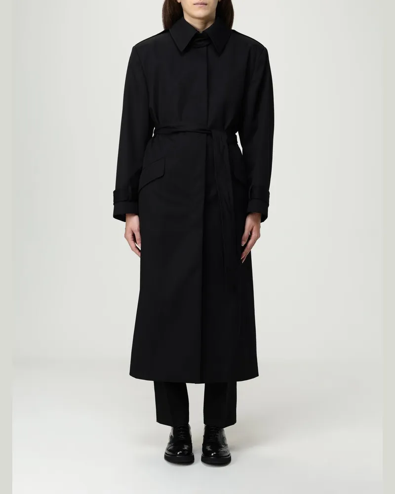 HUGO BOSS Mantel damen Schwarz