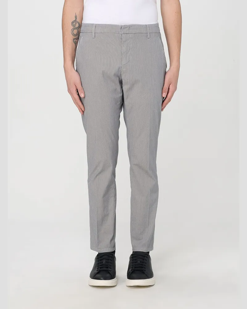 Dondup Hose herren Silber