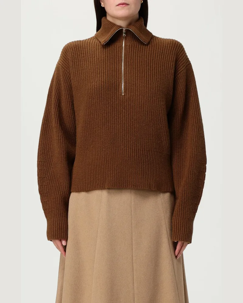 Max Mara Pullover damen Leder