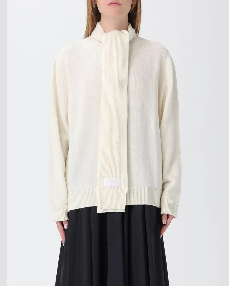 Maison Margiela Strickjacke damen Weiß