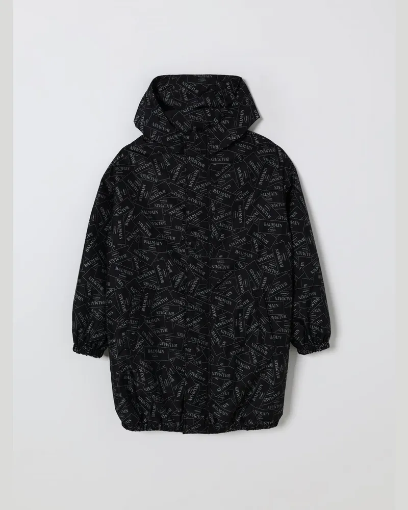 Balmain Mntel kinder Schwarz