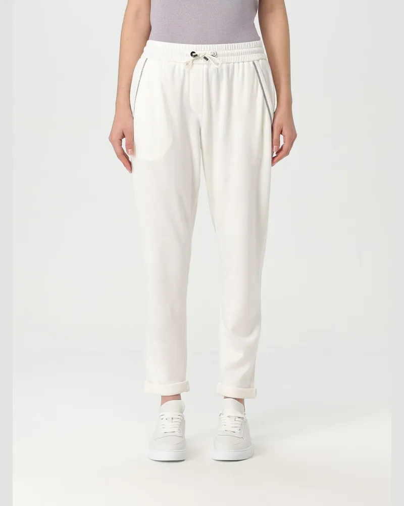 Brunello Cucinelli Hose damen Natural