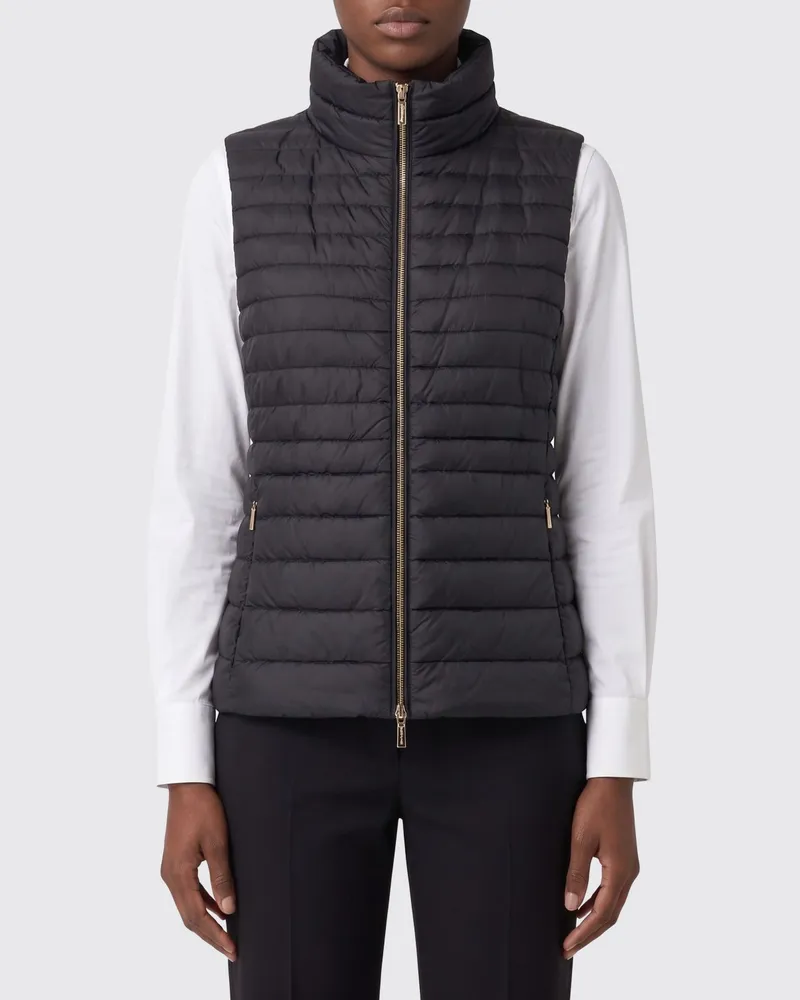 MOORER Weste damen Schwarz