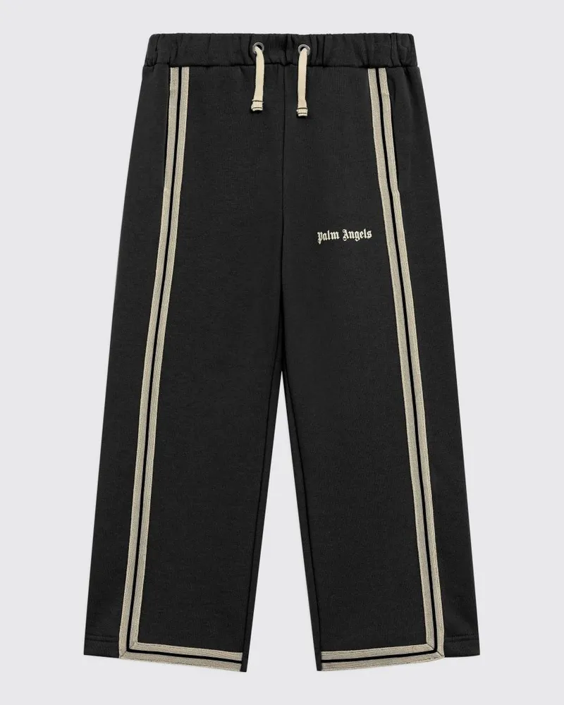 Palm Angels Jogginghose aus Jersey mit Seitenstreifen für Jungen Schwarz