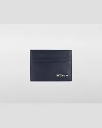 Kiton Portmonnaie Blau