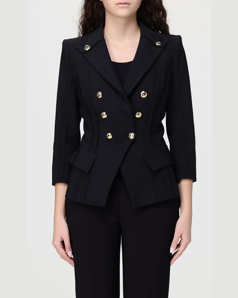 Elisabetta Franchi Jacke damen Schwarz