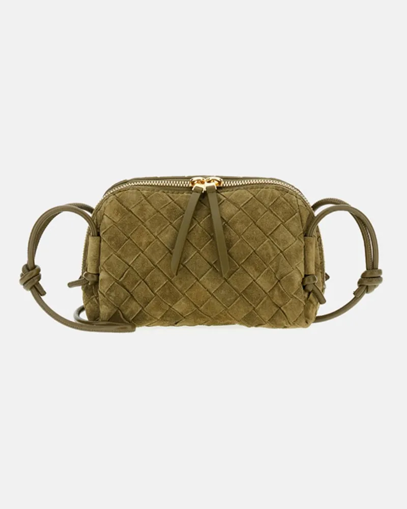 Bottega Veneta Schultertasche damen Grau