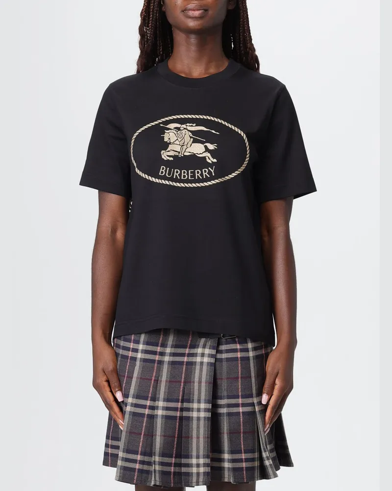 Burberry T-shirt damen Schwarz