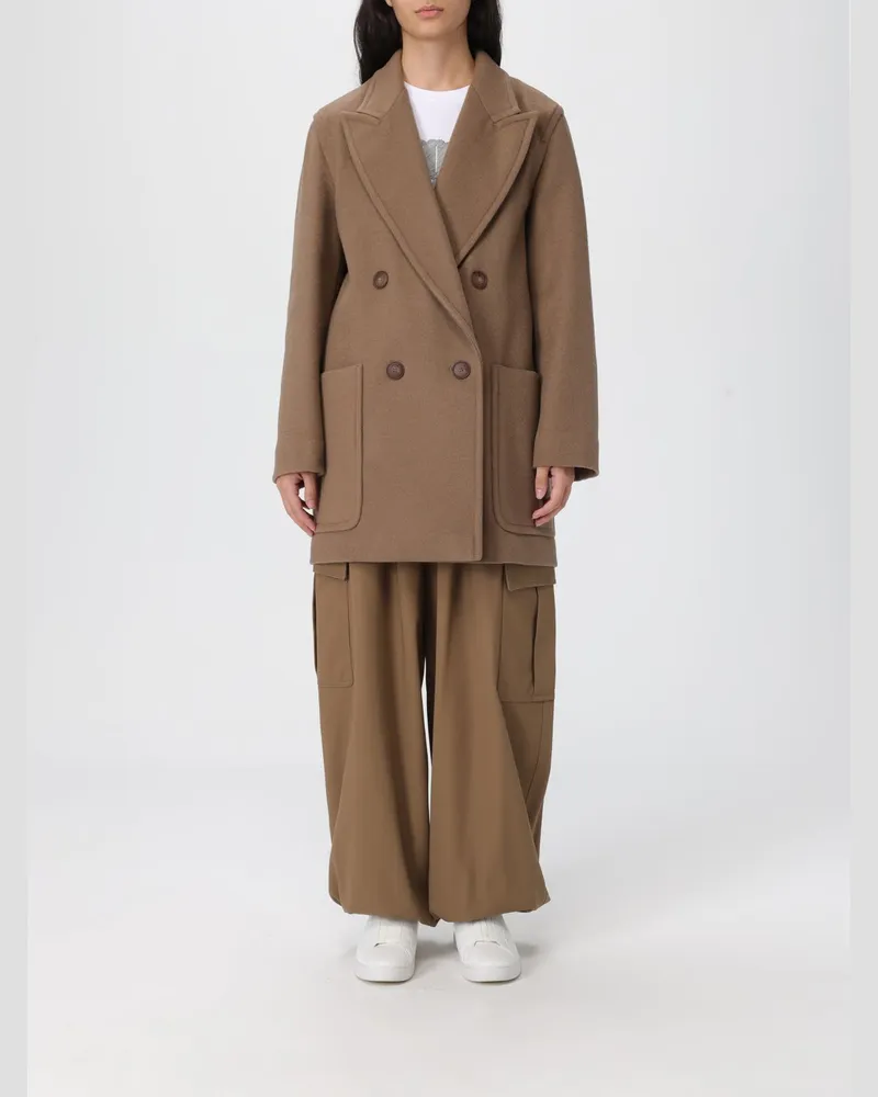 Max Mara Mantel damen Haselnuss