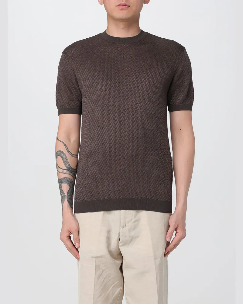 Emporio Armani Sweatshirt herren Braun