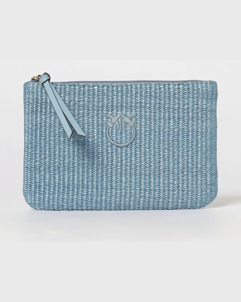 Pinko Schultertasche damen Hellblau