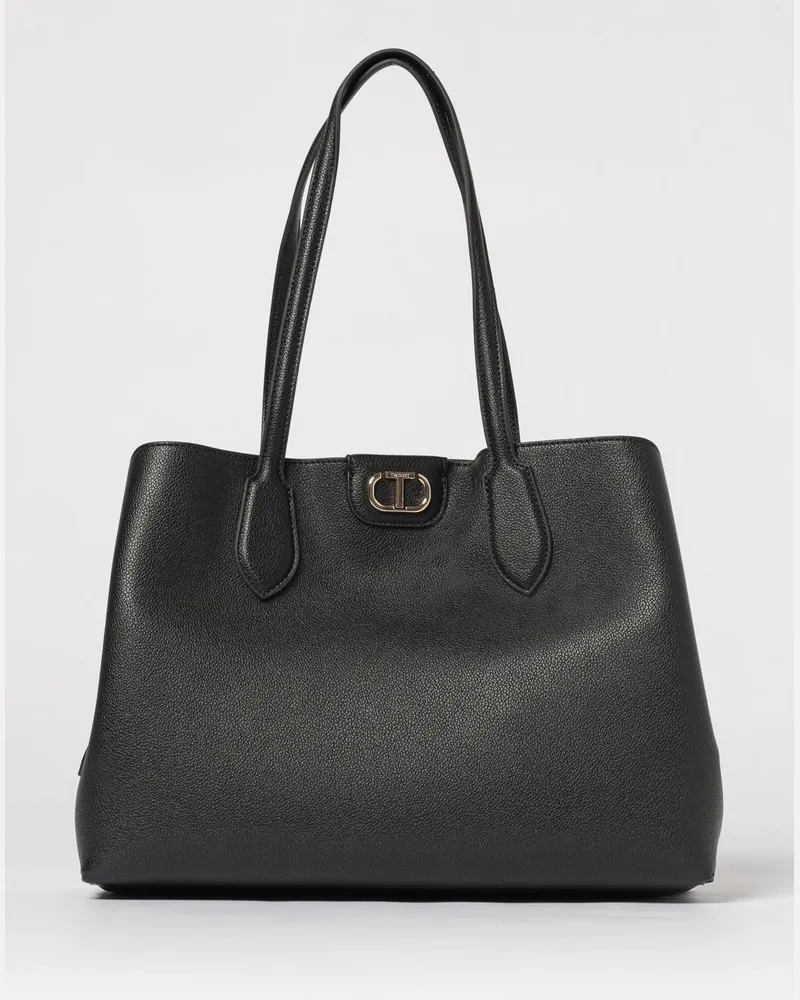 Twin-Set Schultertasche damen Schwarz