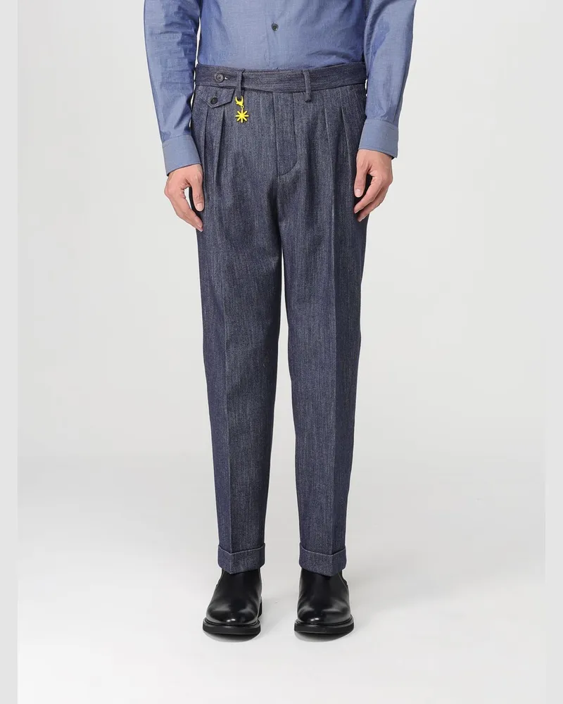 Manuel Ritz Hose herren Blau