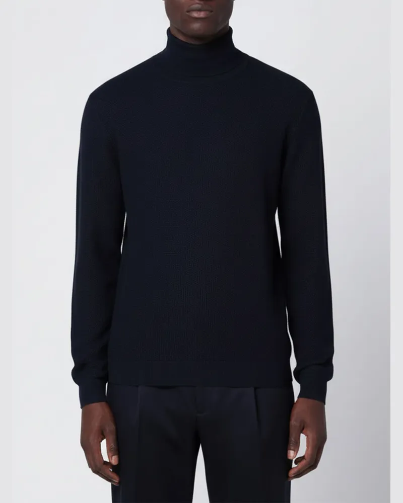 Tagliatore Pullover herren Blau