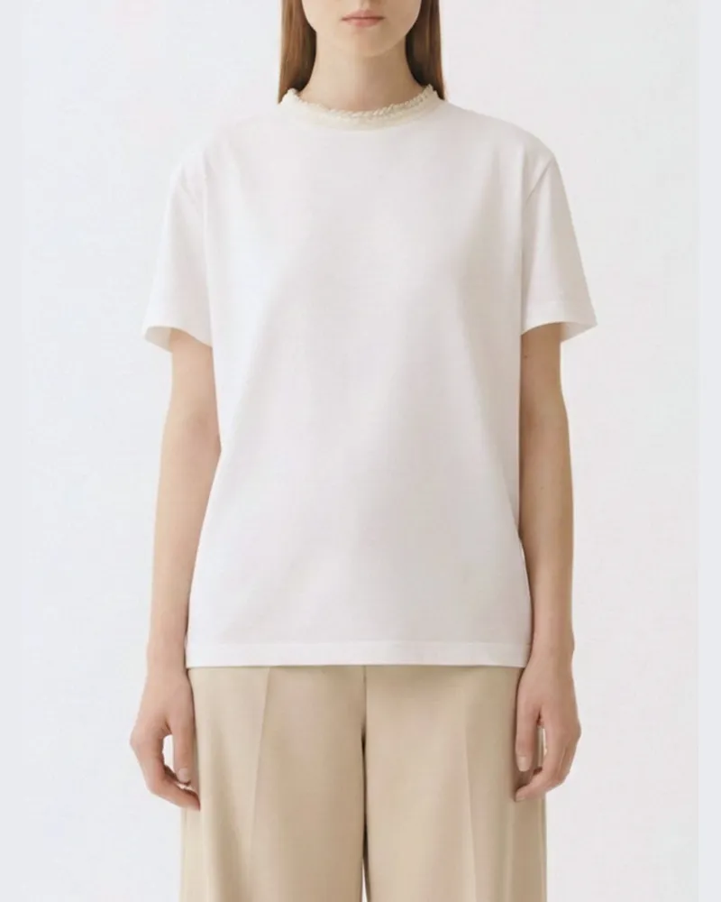 Fabiana Filippi T-shirt damen Weiß