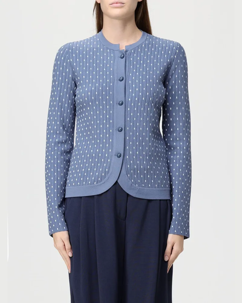 Emporio Armani Strickjacke damen Blau