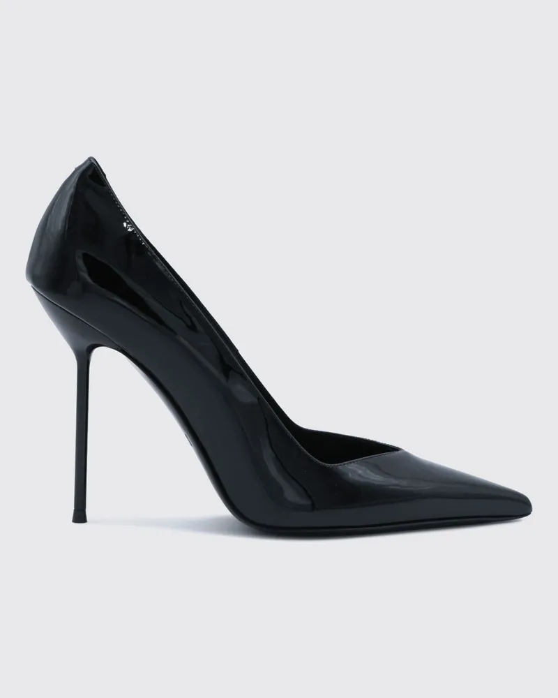 Paris Texas Pumps Lidia aus Lackleder mit hohem Stiletto-Absatz Schwarz