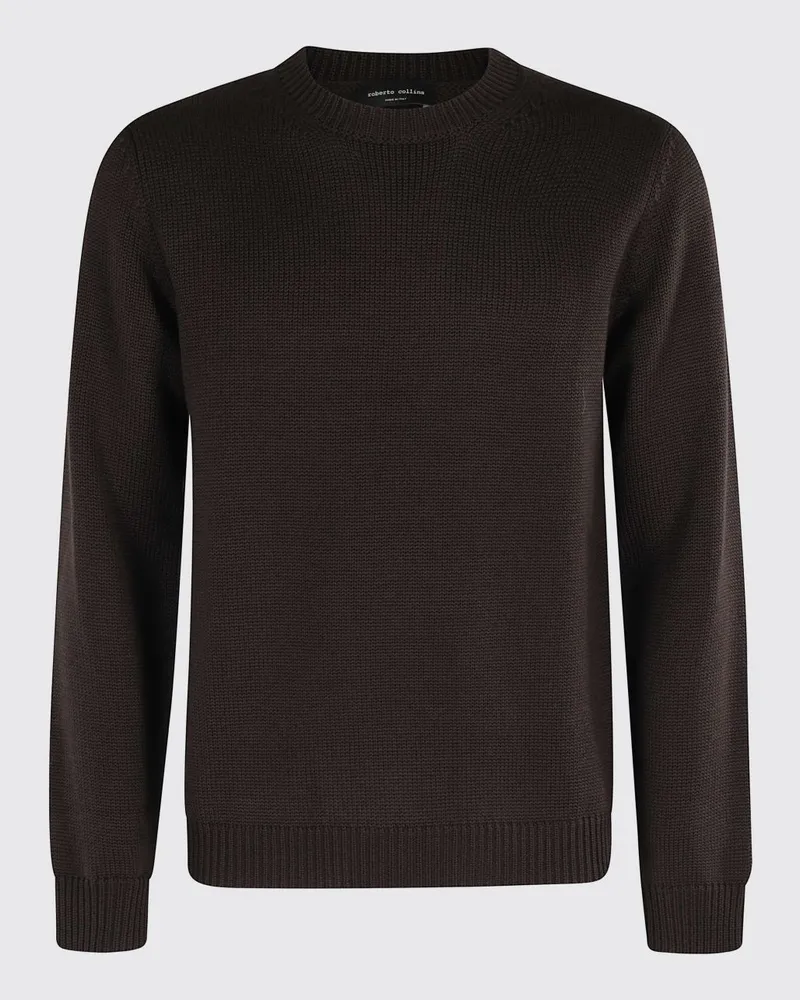 Roberto Collina Pullover herren Dark