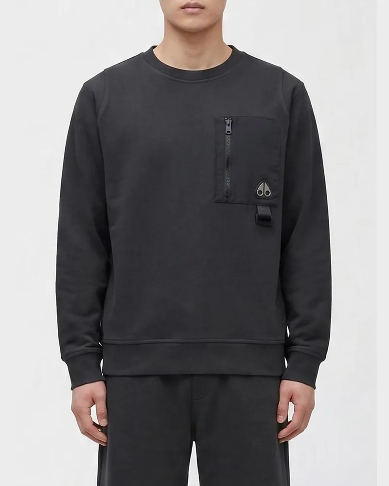 Moose Knuckles Sweatshirt herren Schwarz