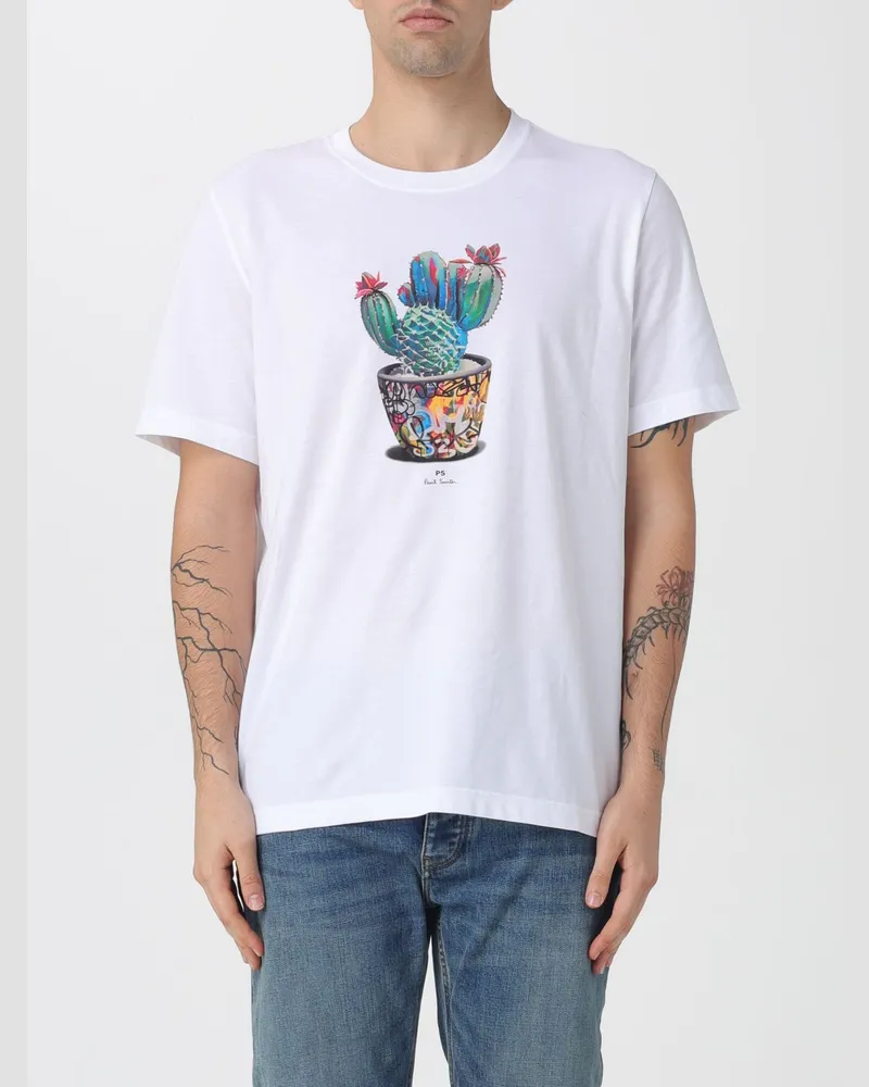 Paul Smith T-shirt herren Weiß