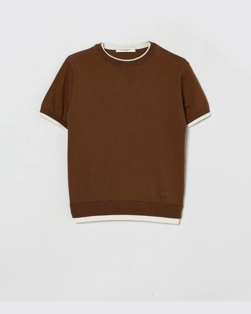 Paolo Pecora Milano Pullover kinder Braun