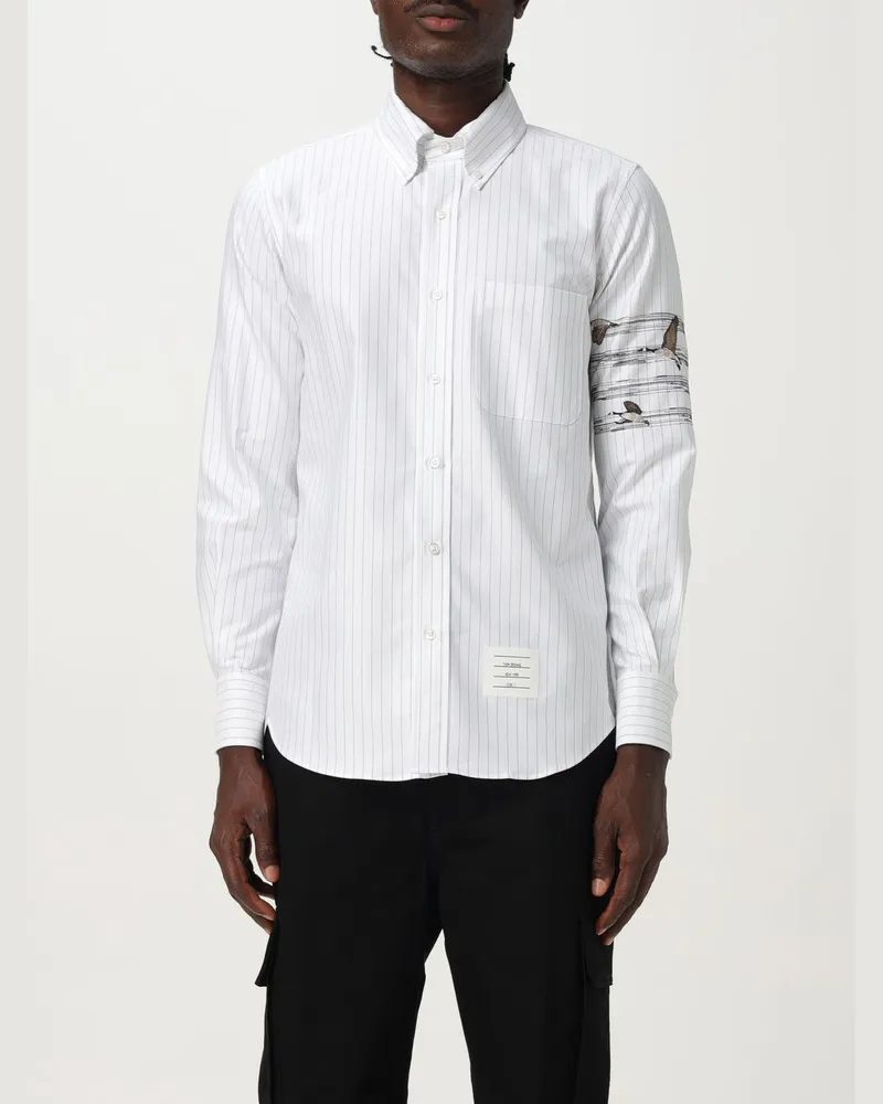 Thom Browne Hemd herren Charcoal