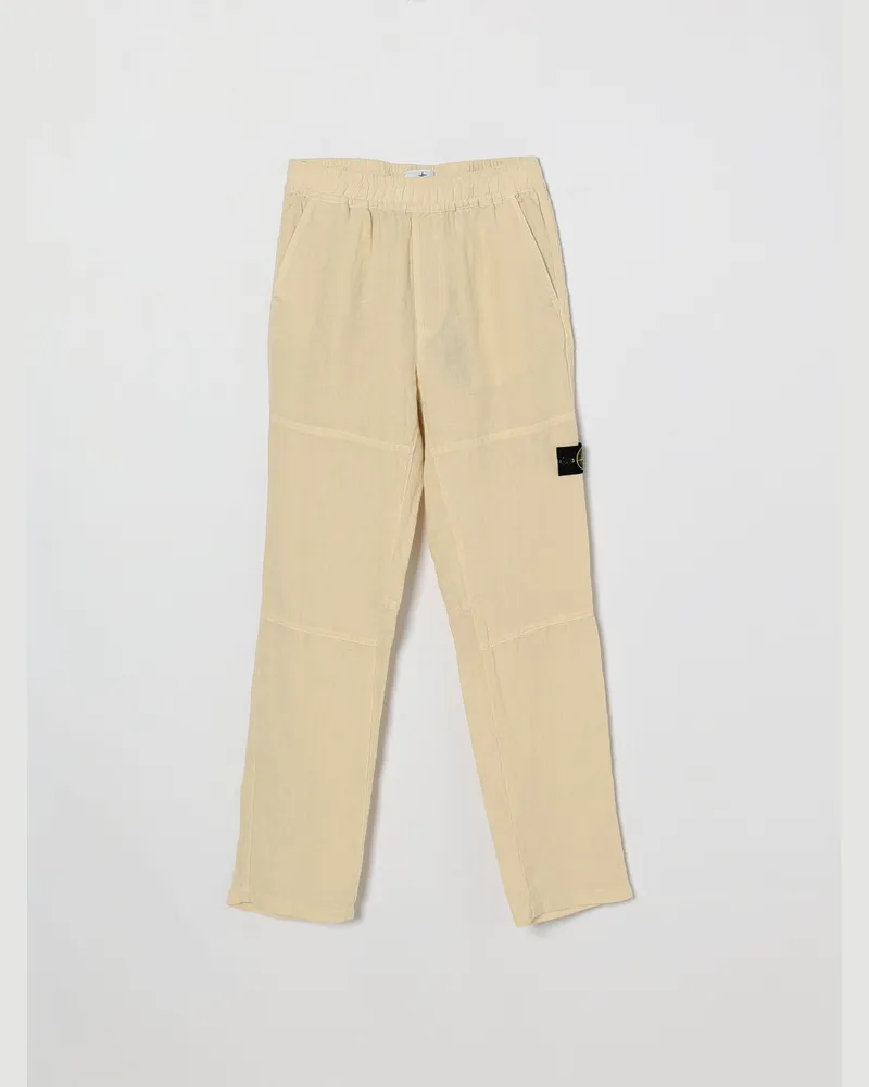 Stone Island Leinenhose Yellow