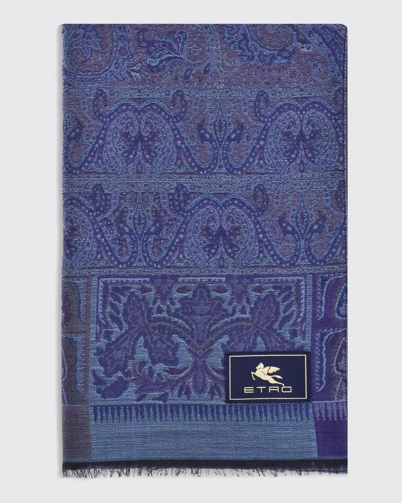 Etro Schal herren Violett