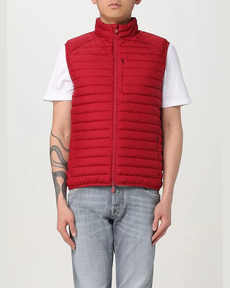 Save The Duck Jacke herren Burgunderrot