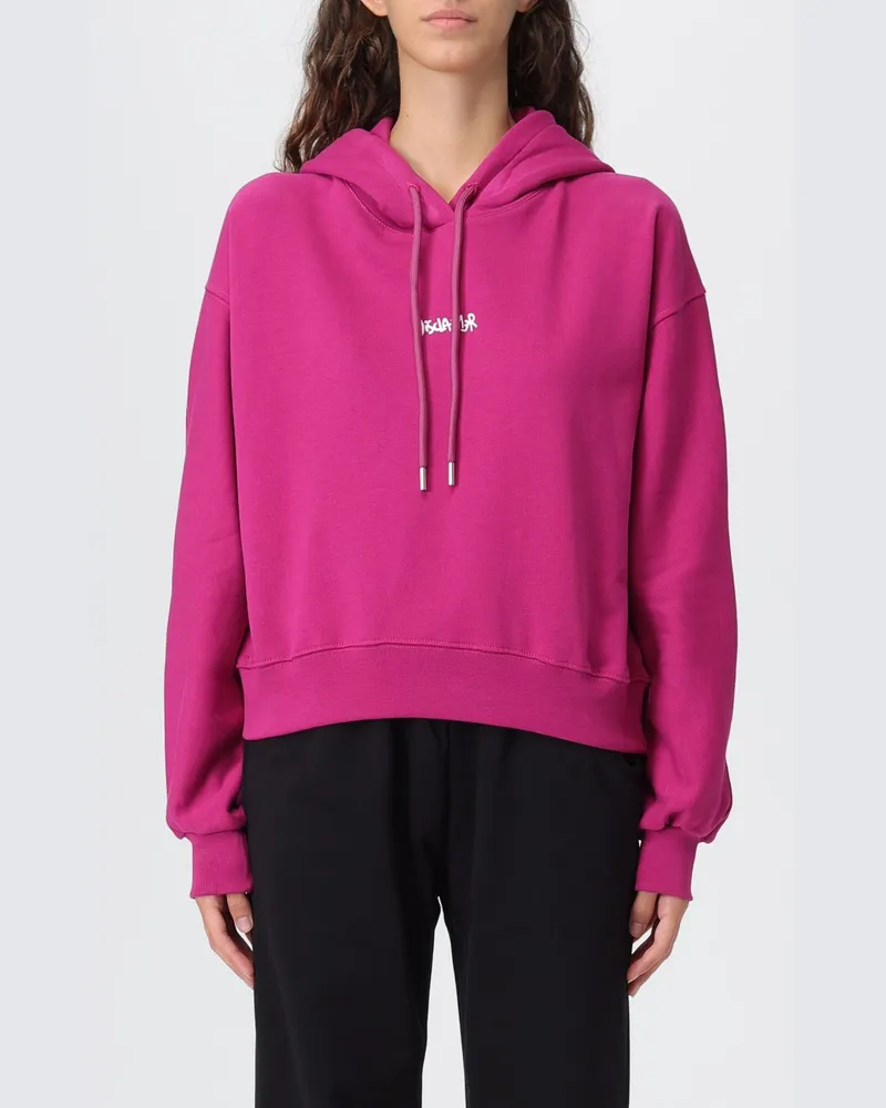 DISCLAIMER Sweatshirt damen Burgunderrot