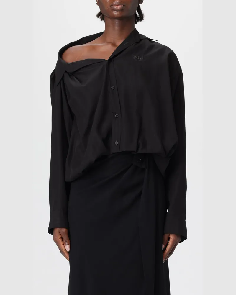 Balenciaga Hemdbluse damen Schwarz