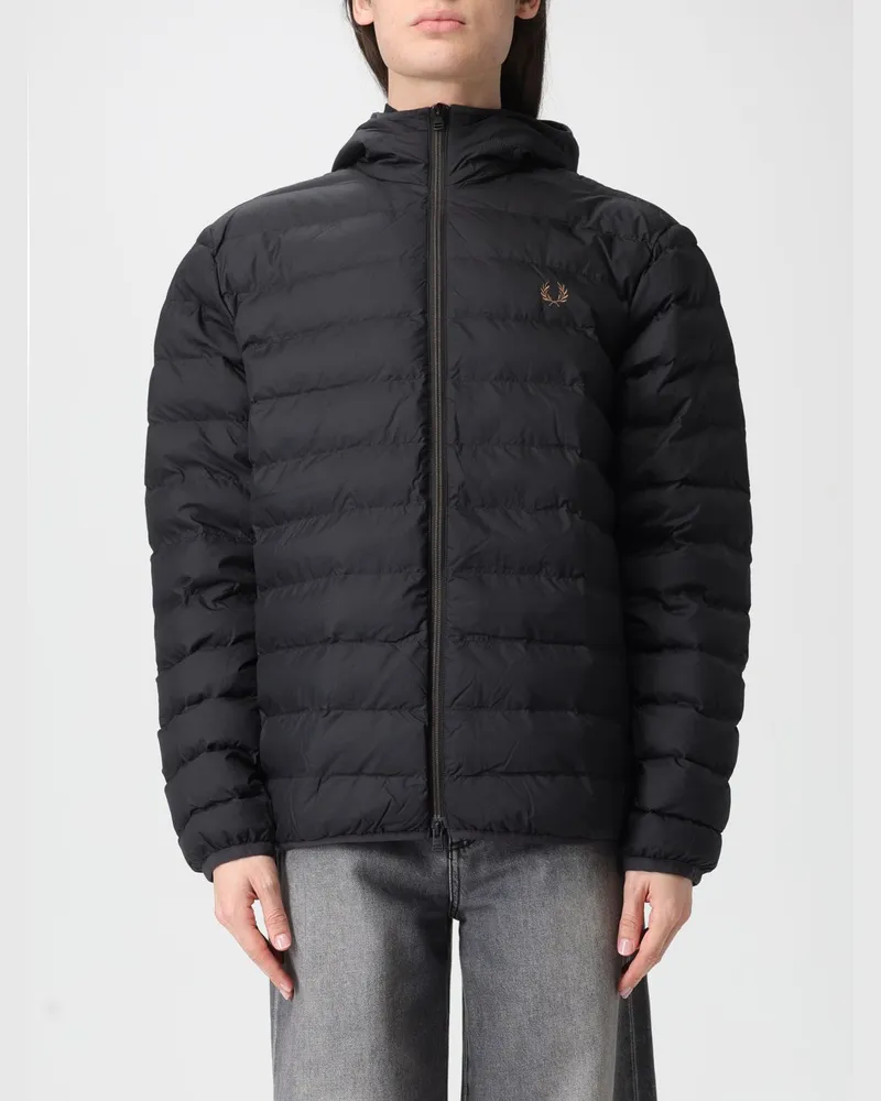 Fred Perry Jacke damen Schwarz