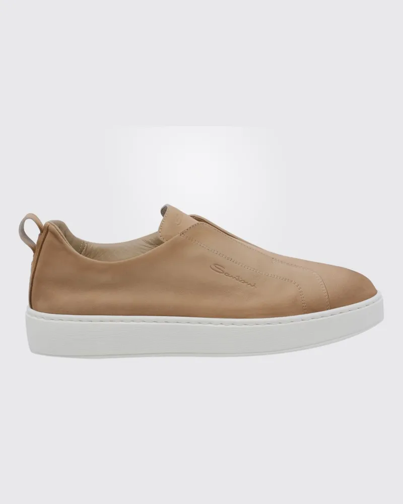 Santoni Sneakers herren Sand
